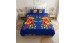 Rayon Bedsheet Hand Painted Floral Design
